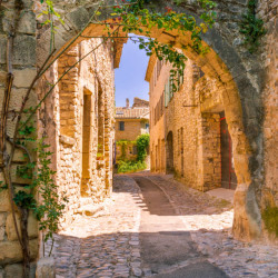 Old town in provenceOld town in provence